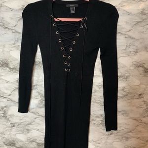 Forever 21 Black Dress